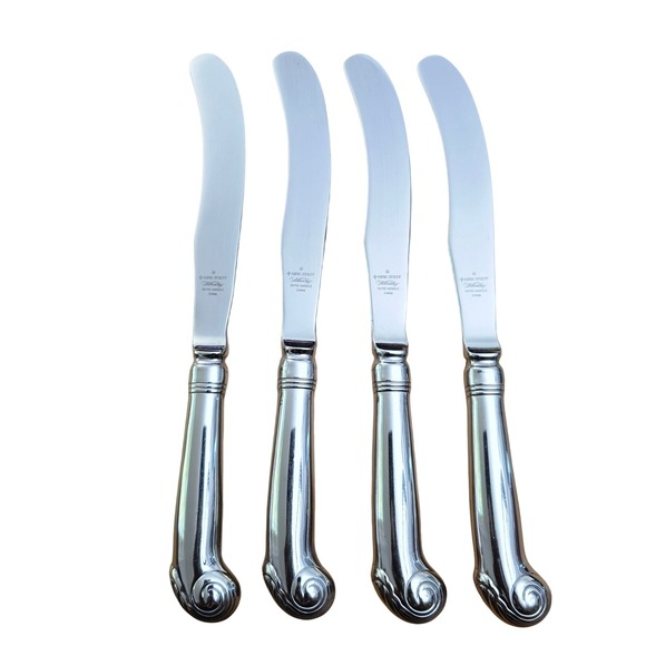 Kirk Stieff Other - Kirk Stieff WILLIAMSBURG ROYAL SHELL Old French Pistol Dinner Knife SS China